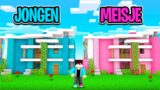 Minecraft MILJONAIRS Huis Battle vs MEISJE! (Challenge)