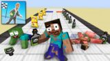 Monster School : BABY MONSTERS DRUNK RUNNER CHALLENGE ALL EPISODE – Minecraft Animation