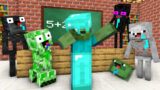 Monster School : BABY MONSTERS NOOB BECOME PRO CHALLENGE ALL EPISODE – Minecraft Animation