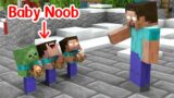 Monster School : Baby Noob Was Forgotten – Minecraft Animation