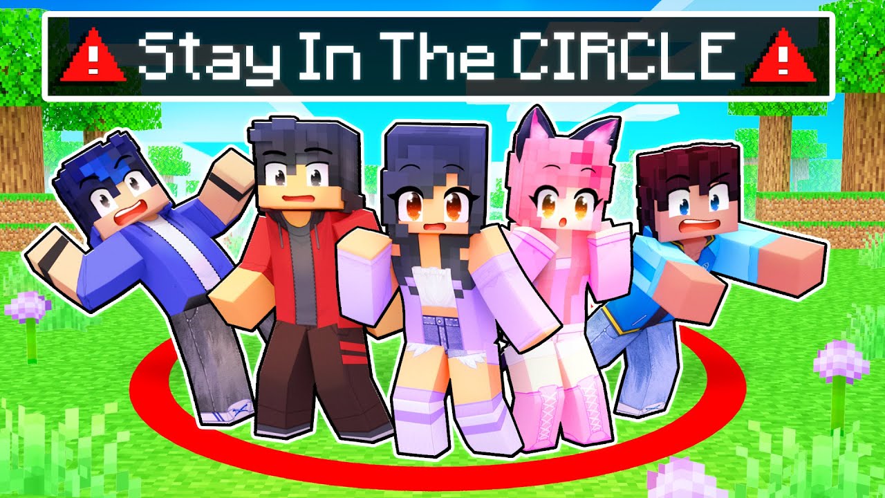 Stay In The CIRCLE In Minecraft Minecraft Videos