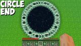 What IF YOU BUILD CIRCLE ENDER PORTAL in Minecraft Challenge 100% Trolling