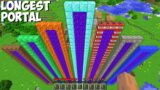 What SUPER LONGEST PORTAL SHOULD I CHOOSE in Minecraft ? WHICH LONG PORTAL IS THE BEST ?