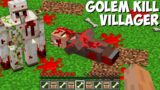 Why did THE IRON GOLEM KILL THE VILLAGER in Minecraft ? IRON GOLEM KILLER !