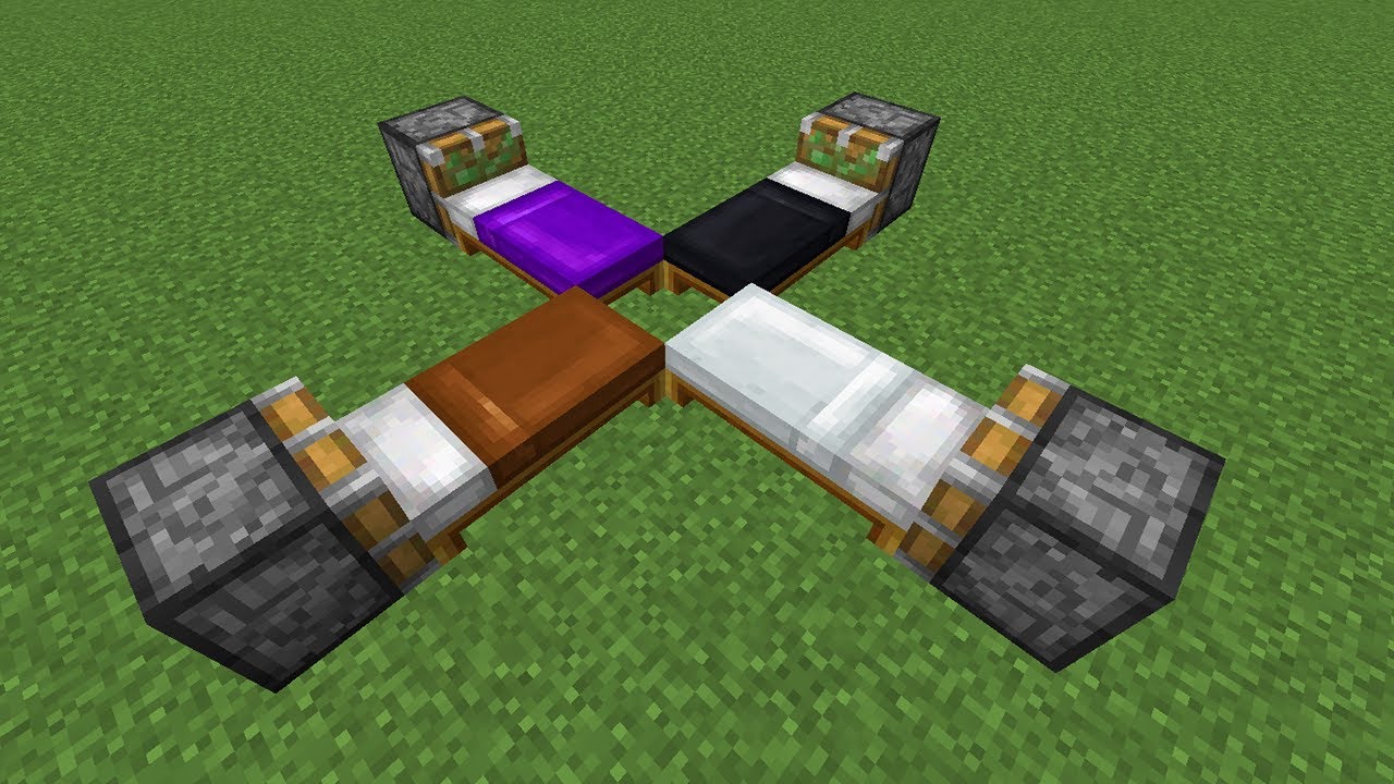 how to make a modern bed in minecraft shorts Minecraft videos