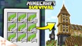 Building A BIG KELP FARM TOWER in Minecraft 1.18 Survival! (#31)