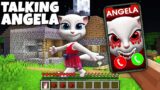 DON'T CALL to Talking ANGELA in MINECRAFT By SCOOBY CRAFT talking tom talking ben