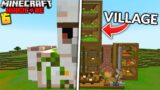 I Built an OP Village in Minecraft Hardcore