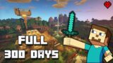 I Survived 300 Days in Minecraft Hardcore