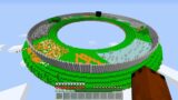 I forced 300 Minecraft Noobs into a GIANT RING…