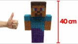 Make STEVE Minecraft with 50000 Magnetic Balls | Magnet Satisfation 100%