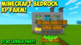 Minecraft Bedrock – How To Make The BEST XP FARM EVER! * 0 TO 30 LEVELS IN 1 SECOND!