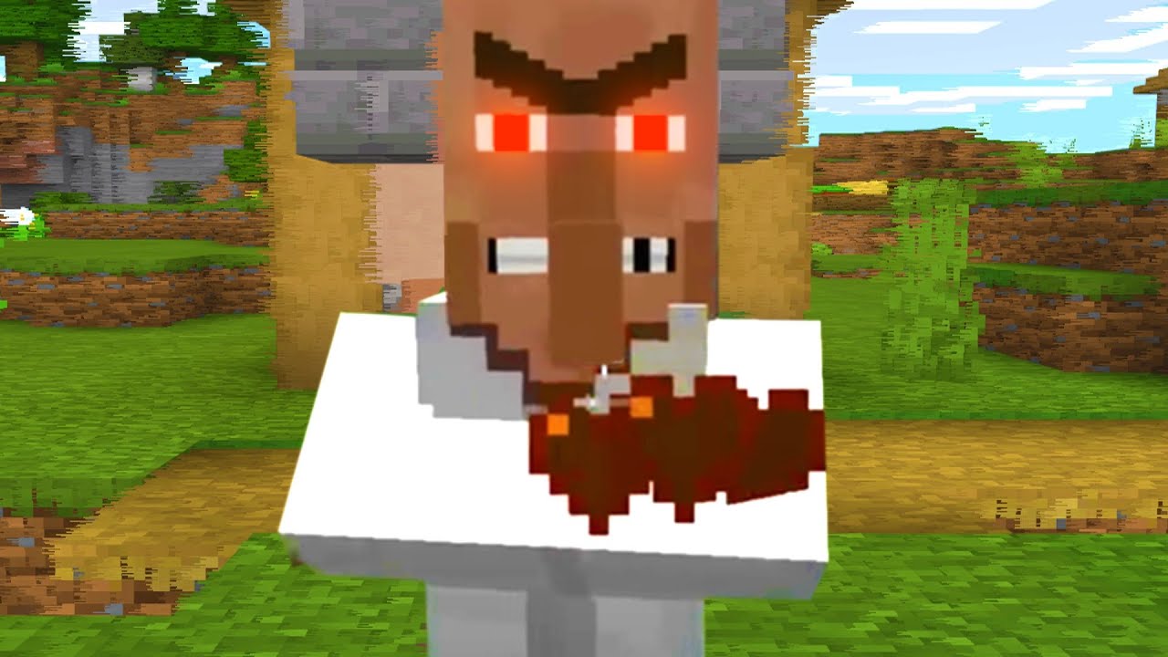 Minecraft villagers are stealing from me.. Minecraft videos