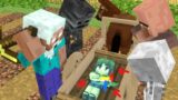 Monster School : Baby Zombie Girl Has No Family – Touching Story –  Minecraft Animation