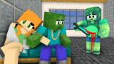 Monster School : Poor Baby Zombie Sad Story But Happy Ending – minecraft animation