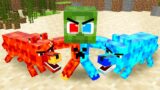 Monster school : Top 5 Fire Baby Zombie – Sad Story – Minecraft Animation