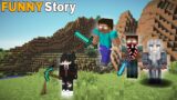 Story of Herobrine AND Small Brother || Minecraft hindi Story