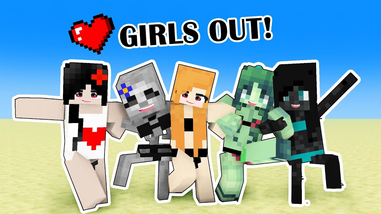 The Witches VS. Girl Monsters: Besties, Alex & Sadako: Minecraft ...