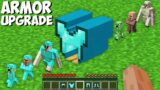 Why did I CREATE DIAMOND ARMOR UPGRADER FOR ALL MOBS in Minecraft ? SUPER ARMOR MOB !