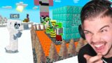 YETI vs TAJNA BAZA w Minecraft!