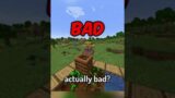 did you know that in minecraft…