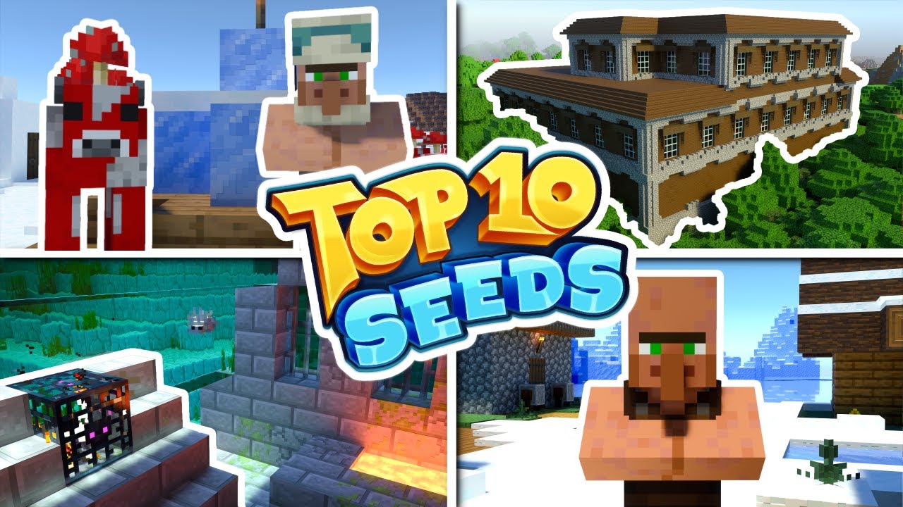 Top 10 Best New Seeds For Minecraft Bedrock Edition Pe Xbox Playstation Switch And Windows 10