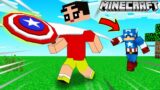 CRAFTING ULTIMATE CAPTAIN AMERICA SHIELD IN MINECRAFT