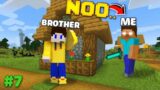 I Became A Herobrine To Troll My Brother in Minecraft *Horror*