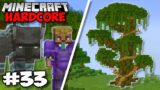 I Built An EPIC TREEHOUSE in Minecraft 1.18 Hardcore (#33)