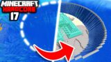 I Drained an Ocean Monument with ONE CLICK in Minecraft Hardcore!