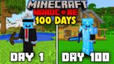 I Survived 100 Days in Minecraft Hardcore… Here's What Happened…