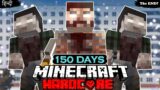I Survived 150 Days in a Winter Zombie Apocalypse in Minecraft Hardcore… (Hindi Gameplay)