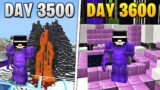 I Survived 3,600 Days in HARDCORE Minecraft…