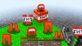 Minecraft BUT TNT Drops TNT Armor!