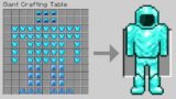 Minecraft, But Crafting Is BIGGER..
