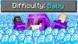 Minecraft, But On Baby Difficulty…