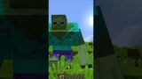 Minecraft: SAVED BY BUFF ZOMBIE! #shorts