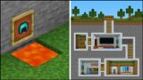 Minecraft Tutorial: How to Build a Secret Underground Base – Easy #4