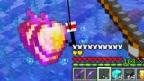 Minecraft UHC but fishing gives you unlimited OP LOOT…?