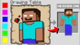 Minecraft but any player you draw you get || Minecraft but any item you draw you get | drawing, wizx