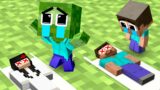 Monster School : Adopted Parent Baby Zombie – Sad Story – Minecraft Animation