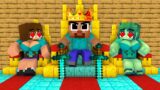 Monster School : BABY HEROBRINE BECAME KING – EPIC STORY – Minecraft Animation