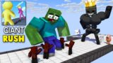 Monster School : BABY MONSTERS GIANT RUSH RUN CHALLENGE ALL EPISODE – Minecraft Animation