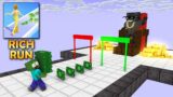 Monster School : BABY MONSTERS RICH RUN CHALLENGE 2 ALL EPISODE – Minecraft Animation