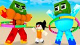 Monster School : Baby Zombie x Mother Squid Game Doll Sad Story – Minecraft Animation