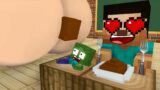 Monster School : COOKING CHALLENGE AND POOR MONSTERS – Minecraft Animation
