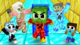 Monster School : Fire Baby Zombie Love Curse – Sad Story – Minecraft Animation