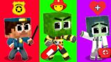 Monster School : Good Baby Zombie Become The Super Firefighter – Sad Story – Minecraft Animation