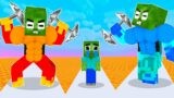 Monster School : Hot and Cold Baby Zombie x Squid Game Doll – Minecraft Animation