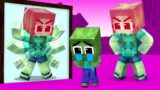 Monster School : Monster Mom and Baby Zombie – Sad Story – Minecraft Animation